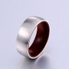 Stainless Steel Drawing Ring with Inner Wood Ring