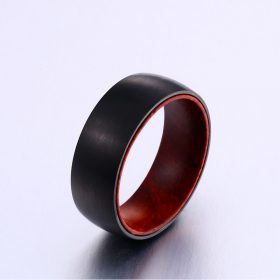 Stainless Steel Drawing Ring with Inner Wood Ring