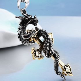 Stainless Steel Vintage Scorpions Pendant Necklace