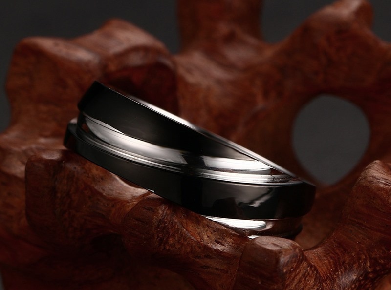 Stainless Steel Wedding Ring for Men